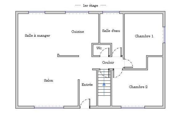 Maison - 72 m² - 4 pièces