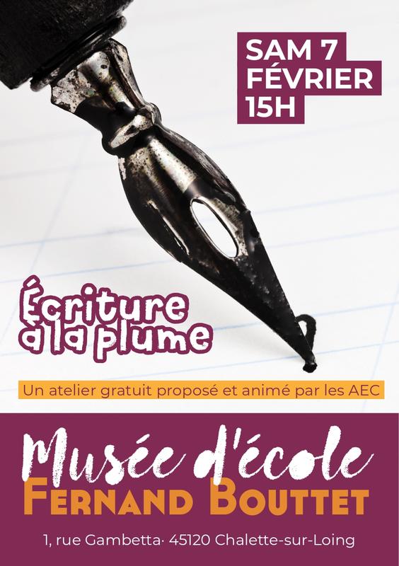 Écriture à la plume