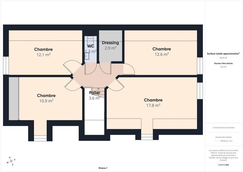 Maison - 127 m² - 6 pièces