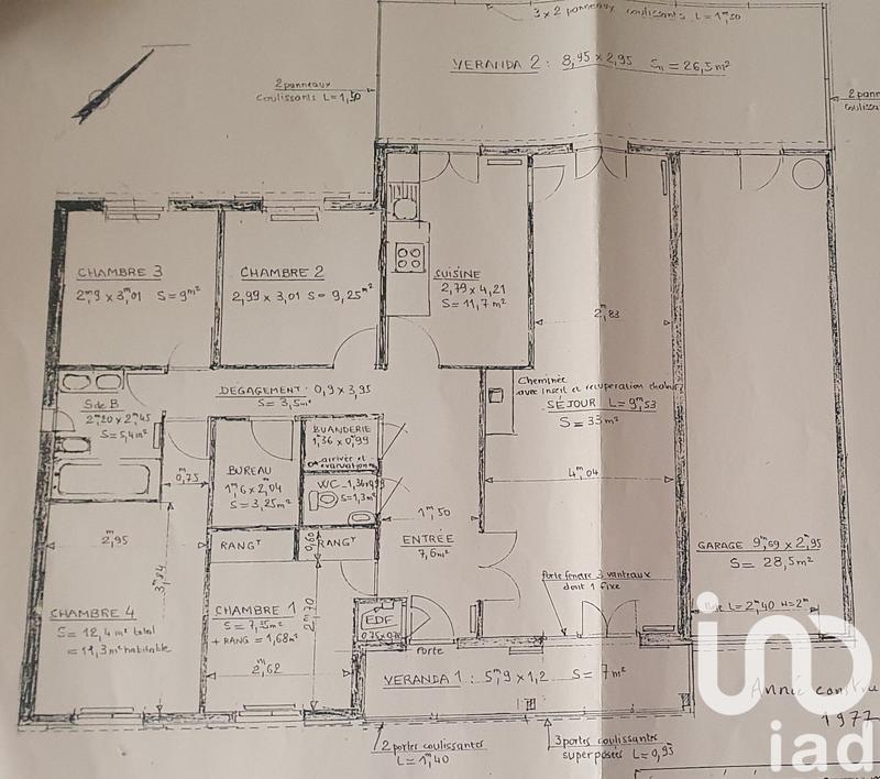 Maison - 106 m² - 5 pièces