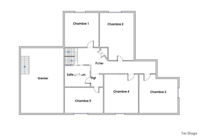 Maison - 171 m² - 7 pièces