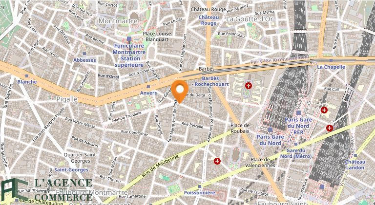 Fonds de commerce - Local commercial - 155 m²