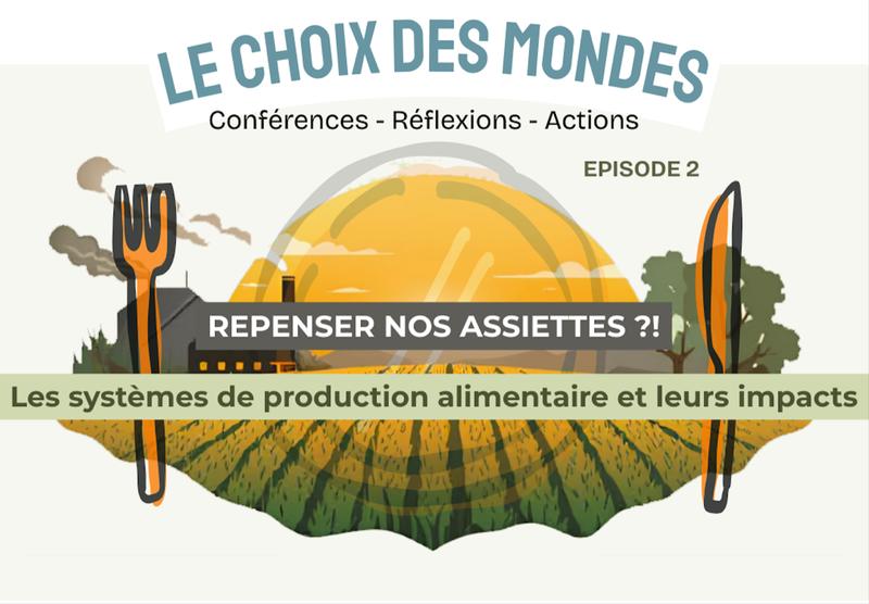 Repenser nos assiettes !? - les systèmes de production alimentaires et leurs impacts