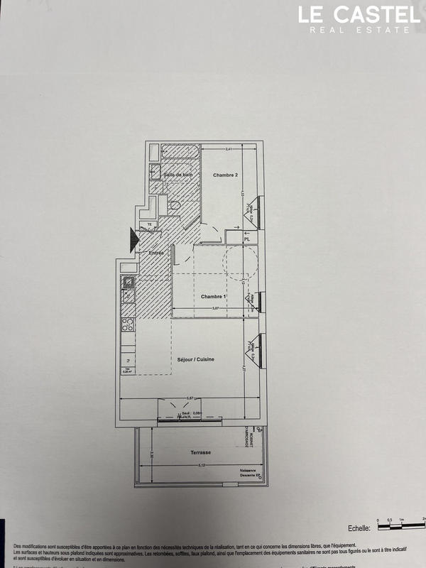 Appartement - 62 m² - 3 pièces