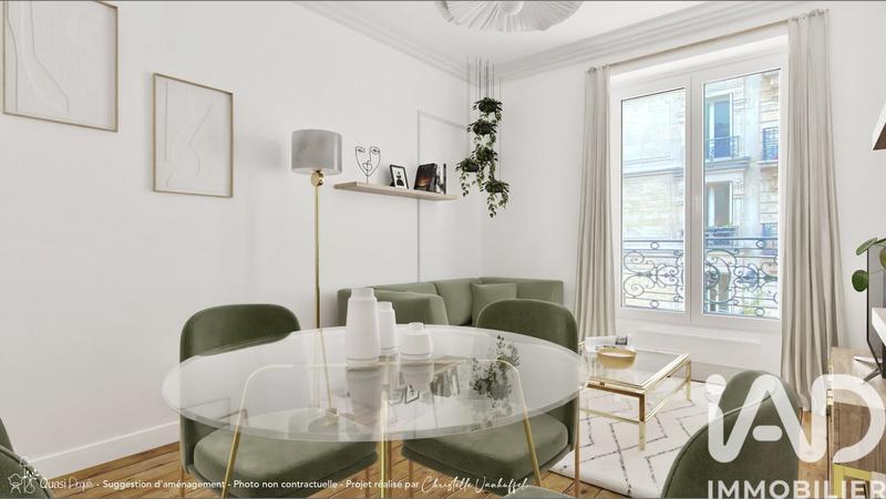 Appartement - 33 m² - 2 pièces