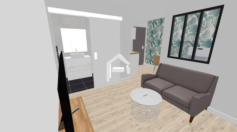 Appartement - 20 m² - 1 pièce