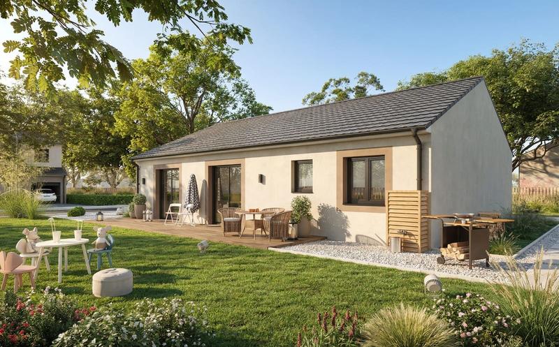 Maison - 92 m² - 5 pièces