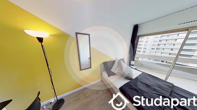 Chambre - 11 m² - 1 pièce