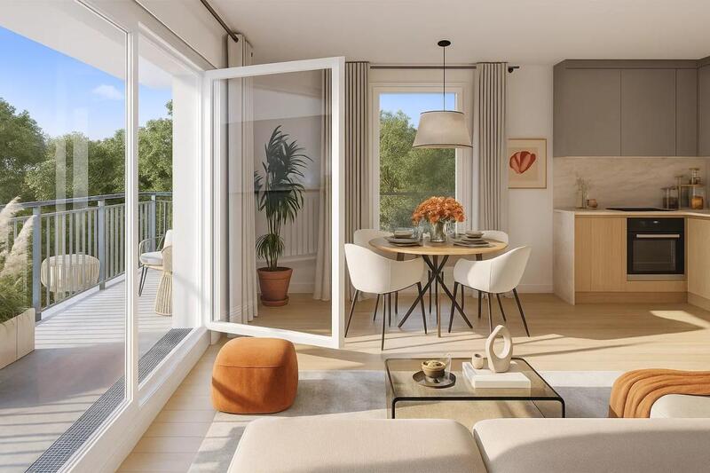 Appartement - 45 m² - 2 pièces