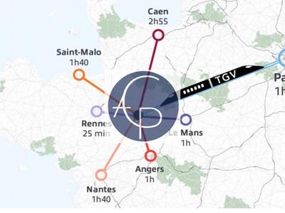 Appartement - 53 m² - 2 pièces