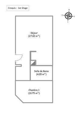 Appartement - 42 m² - 2 pièces