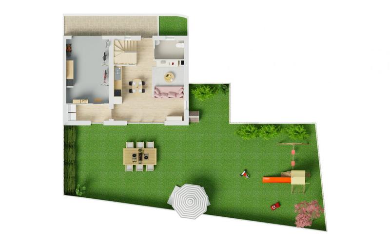 Maison - 88 m² - 4 pièces