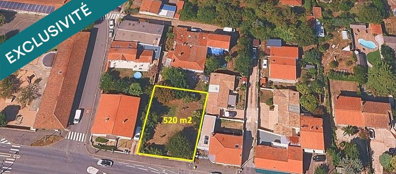 Terrain - 520 m²
