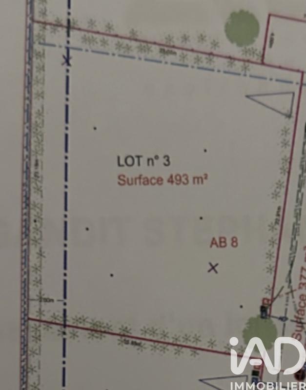Terrain - 493 m²