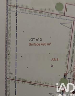 Terrain - 493 m²