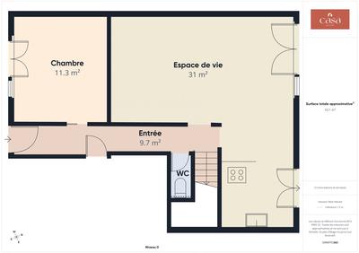 Maison - 74 m² - 3 pièces