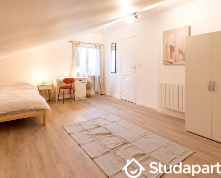 Chambre - 10 m² - 1 pièce