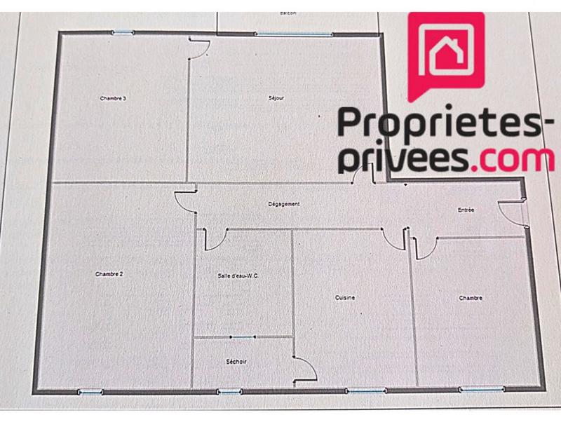 Appartement - 63 m² - 4 pièces