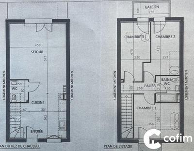 Maison - 78 m² - 4 pièces