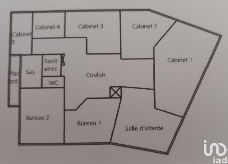 Local commercial - 162 m² - 8 pièces