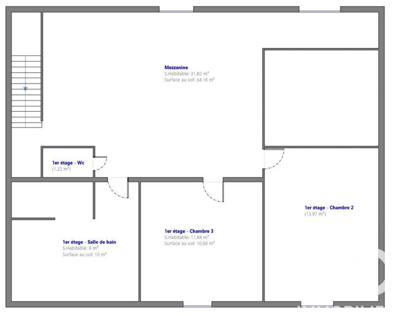 Maison - 155 m² - 5 pièces