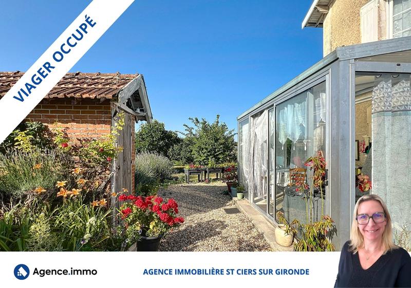 Viager - Maison ancienne - 68 m² - 3 pièces