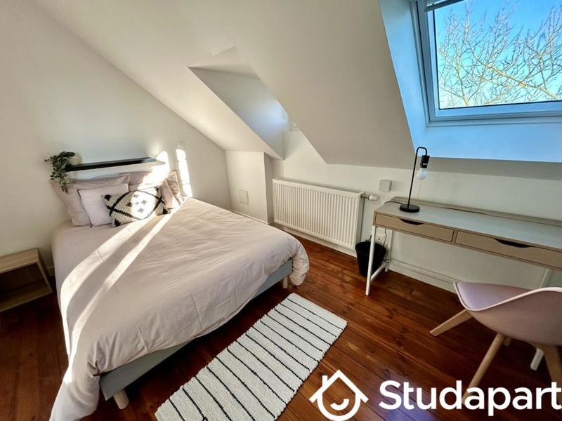 Chambre - 13 m² - 1 pièce