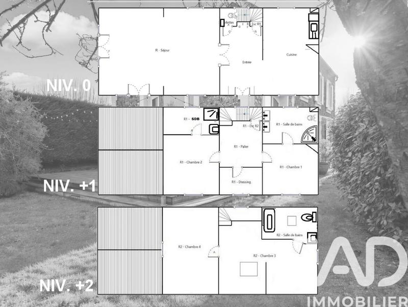 Maison - 160 m² - 5 pièces