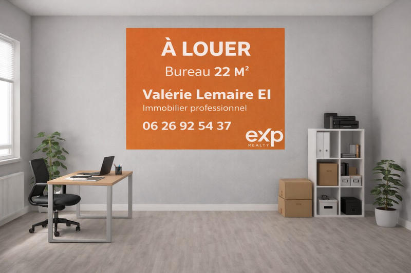 Bureau - 22 m² - 1 pièce