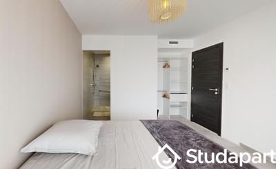 Chambre - 17 m² - 1 pièce