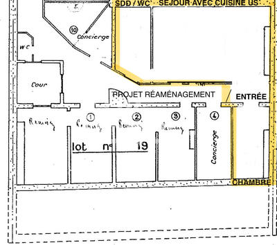 Appartement - 28 m² - 2 pièces