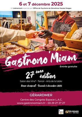 Gastrono'miam - Salon des vins, du terroir et des arts de la table