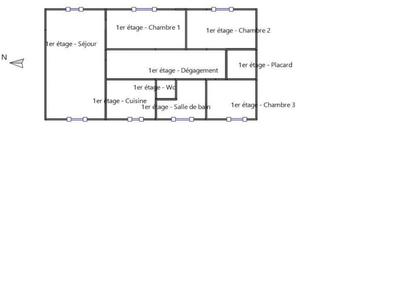 Maison - 115 m² - 7 pièces