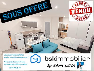 Appartement - 29 m² - 1 pièce