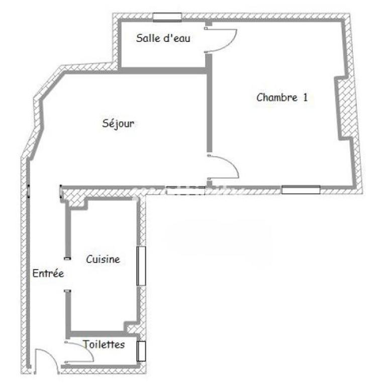 Appartement - 41 m² - 2 pièces