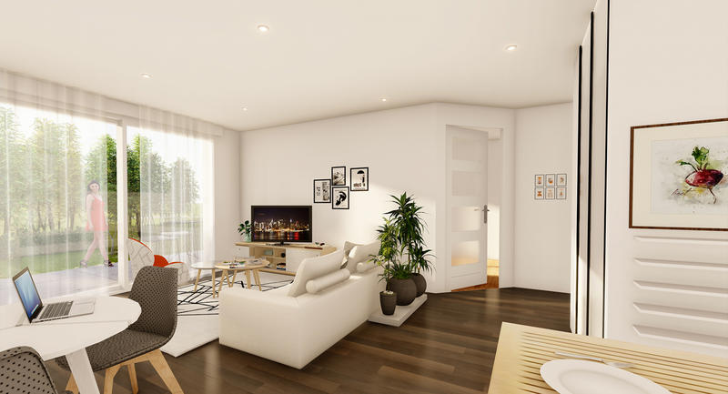 Appartement - 65 m² - 3 pièces