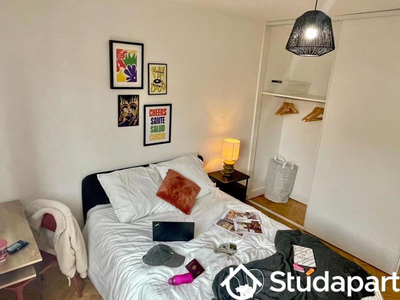 Chambre - 12 m² - 1 pièce