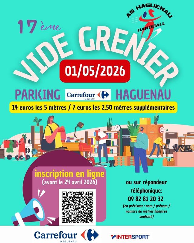 Vide grenier du Ash Haguenau