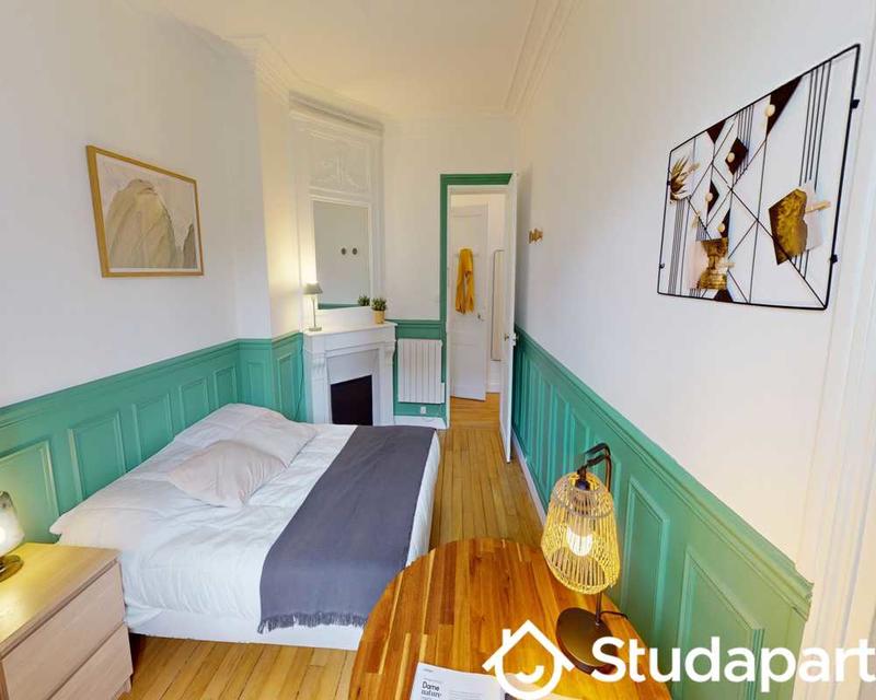 Chambre - 60 m² - 1 pièce