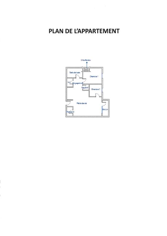 Appartement - 34 m² - 3 pièces