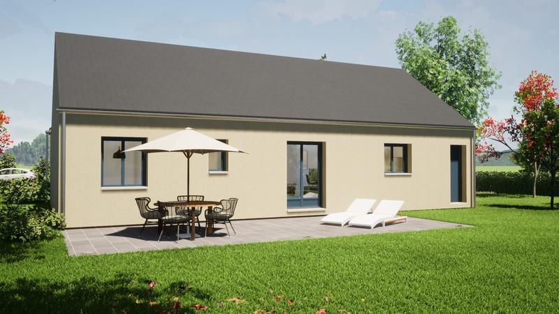 Maison - 90 m² - 5 pièces