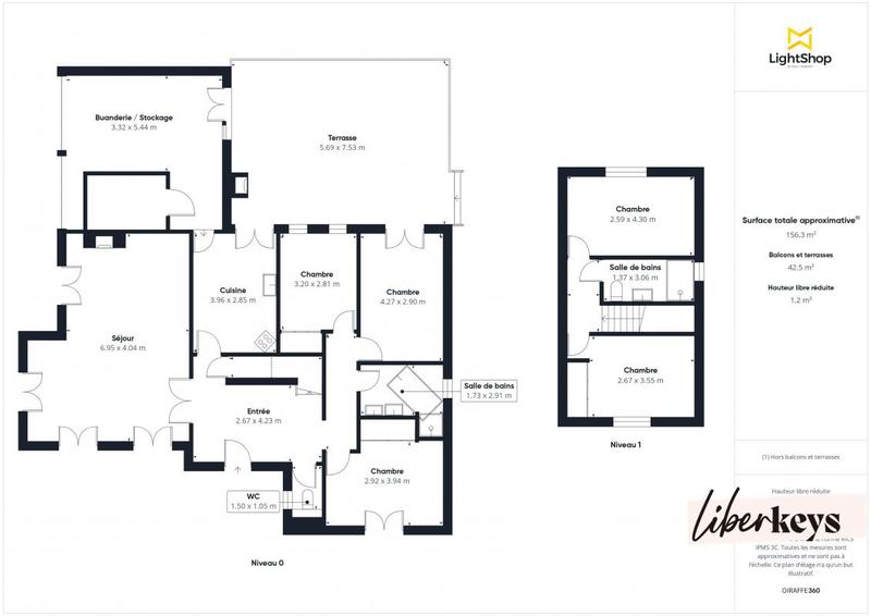 Maison - 133 m² - 6 pièces