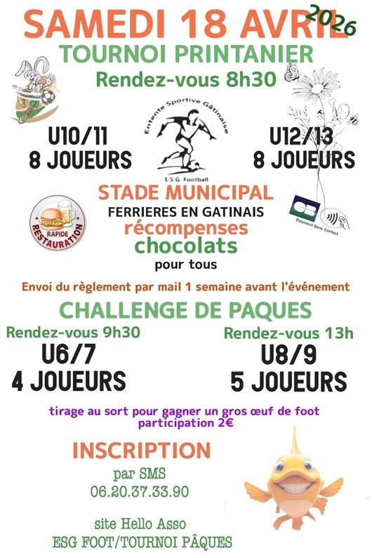 Tournoi de foot printanier
