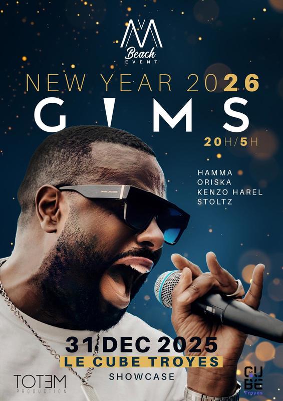 Gims en live pour le Nouvel An 2026