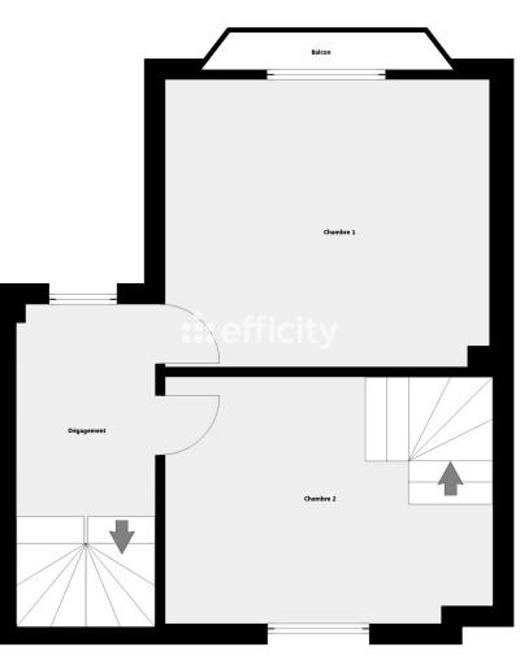Maison - 65 m² - 3 pièces