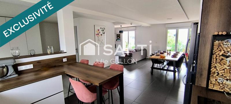 Maison de ville - 90 m² - 5 pièces