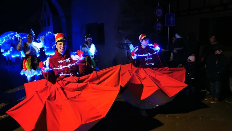 Parade lumineuse de Noël