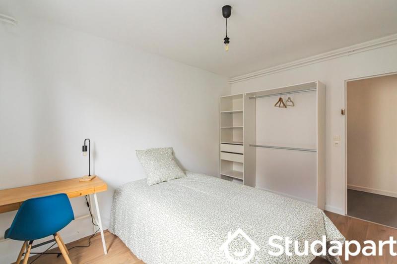 Chambre - 12 m² - 1 pièce