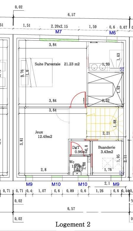 Maison de ville - 119 m² - 5 pièces