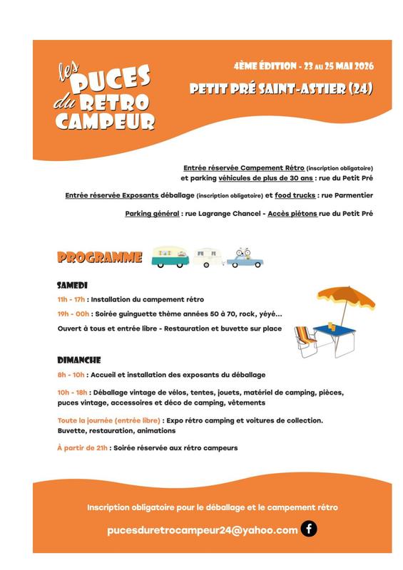 Les Puces du Rétro Campeur 4ème édition